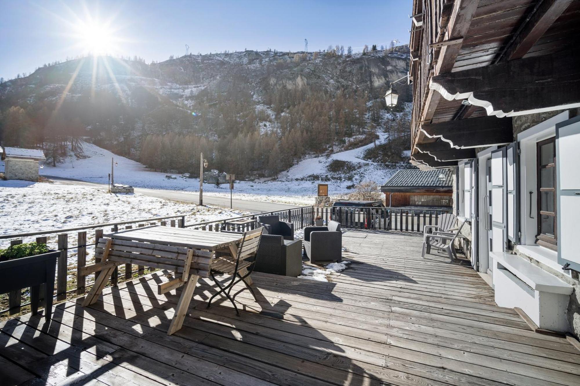 Chalet Auberge - Les Melezes Тінь Екстер'єр фото